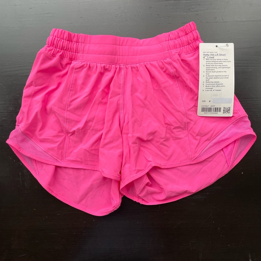 lululemon athletica Hot Pink Women's Athletic Shorts